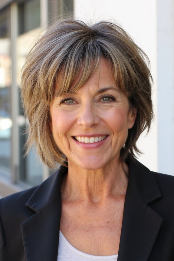 15+ Trendy Short Bob With Bangs Ideas Women Over 50 Are Loving in 2025 36 effortlessly chic tousled bob