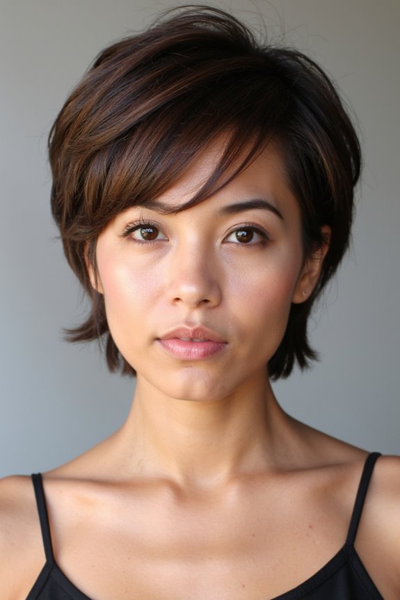 23+ Flattering Short Haircuts for Oval Faces in 2025 37 effortlessly cool tousled crop