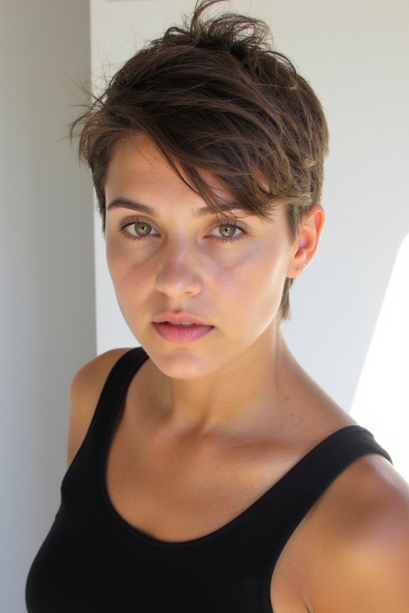 15+ Cutest Shaved Pixie Cuts for a Bold Look in 2025 23 effortlessly cool tousled pixie