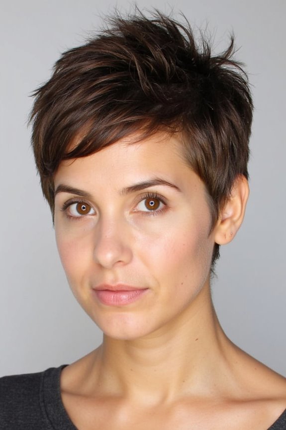 50+ Short Hairstyles for Thin, Fine Hair to Appear Thick & Full in 2025 62 effortlessly edgy pixie haircut