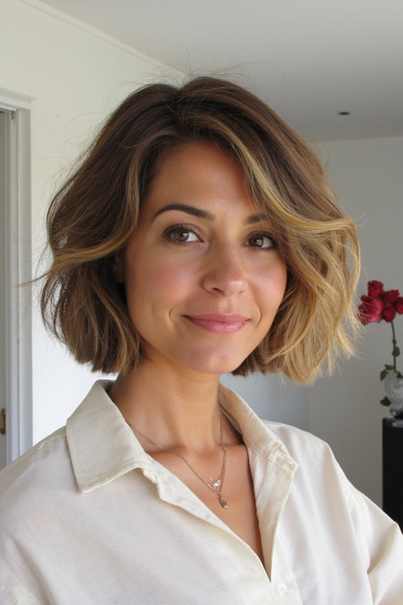 26+ "Bouncy Bob" Haircuts Women Love Having for 2025 41 elegant center parted bob