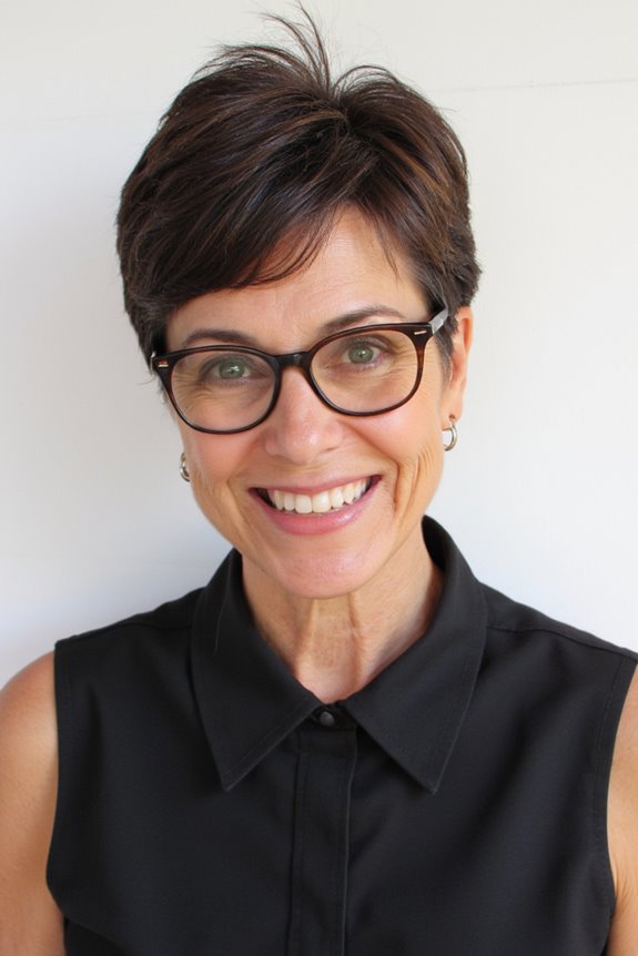 31+ Best Short Hairstyles for Women Over 50 With Glasses in 2025 90 elegant pixie cut styling