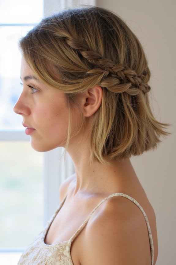 34+ Cutest Braids for Short Hair in 2025 40 elegant short hair waterfall
