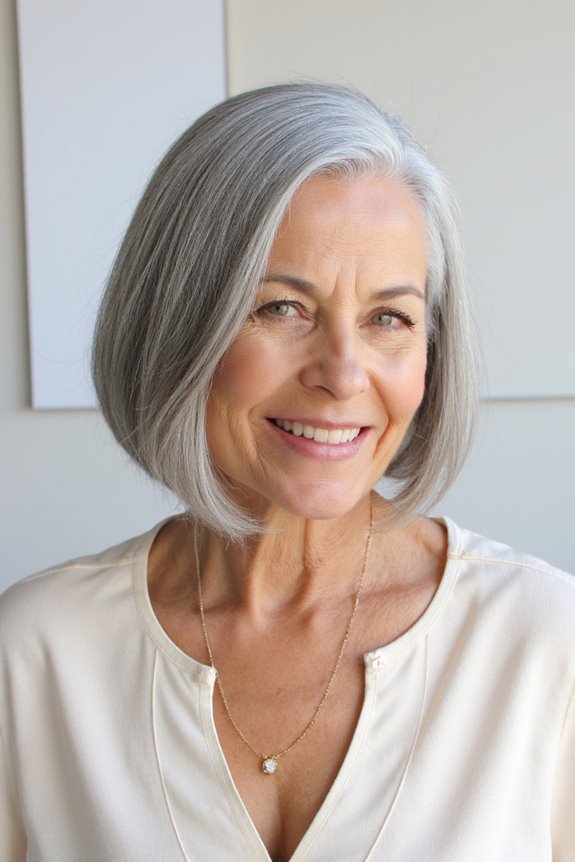 22+ No-Fuss, Yet Stylish Short Bob Haircuts for Women Over 70 in 2025 15 elegant volumized graduated bob