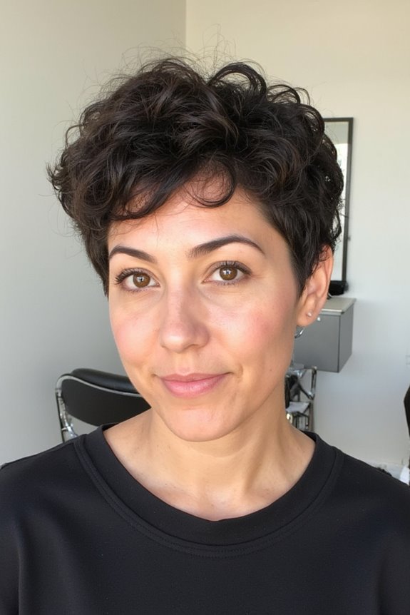 48+ Most Volumizing Pixie Cuts for Thin Hair in 2025 89 embrace natural curly pixie