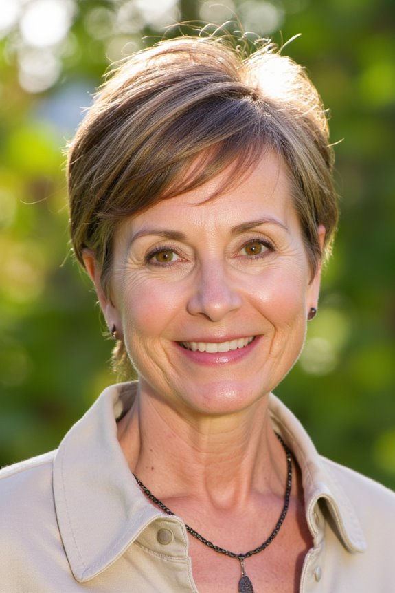 43+ Trendiest Pixie Haircuts for Women Over 50 in 2025 48 face framing pixie hairstyle tips