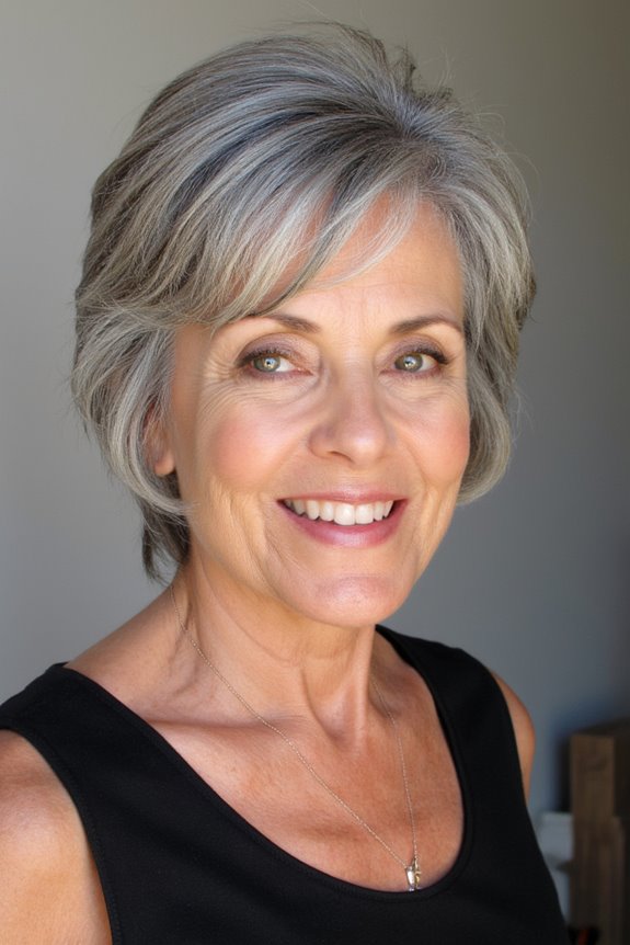 20+ Fabulous Short Shaggy Haircuts for Women Over 70 in 2025 44 feathered bangs for softness