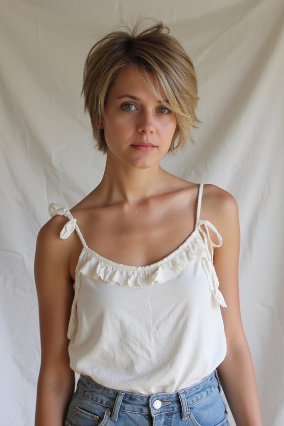 40+ Messy Short Hairstyles That Are Effortlessly Chic in 2025 68 feathered layers for movement
