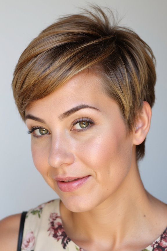 29+ Most Flattering Pixie Cuts for Oval Face Shapes in 2025 40 feathered pixie haircut elegance