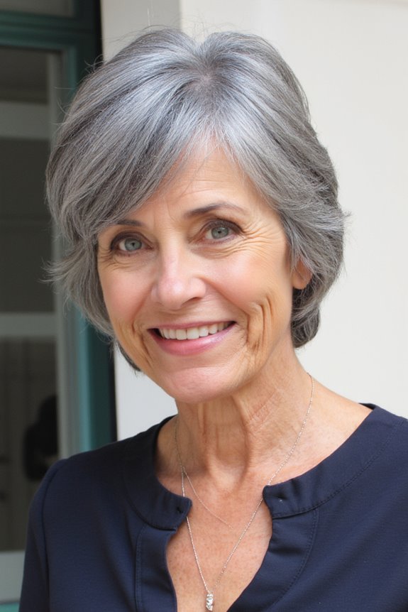 29+ Short Shaggy Haircuts Women In Their 60s Can Totally Pull Off in 2025 7 feathered shaggy haircut style