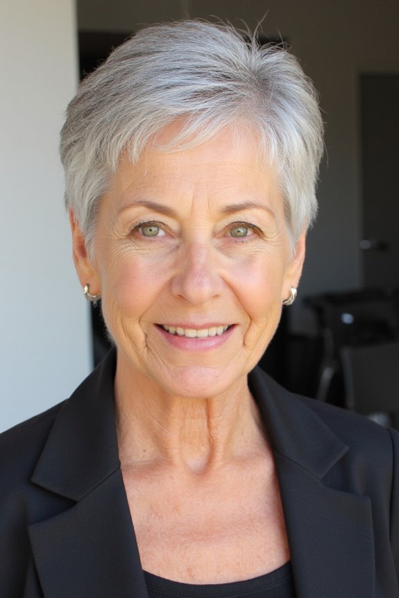 30+ Trendy Short Haircuts for Older Women With Fine Hair to Boost Volume in 2025 14 feathered short haircut benefits