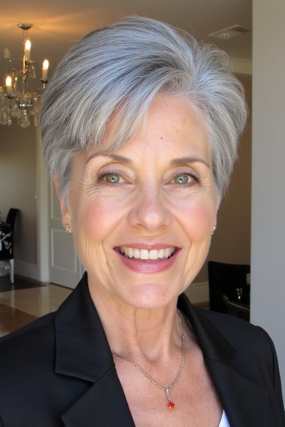 28+ Stylish Wedge Haircuts for Women Over 60 in 2025 19 feathered wedge haircut styles