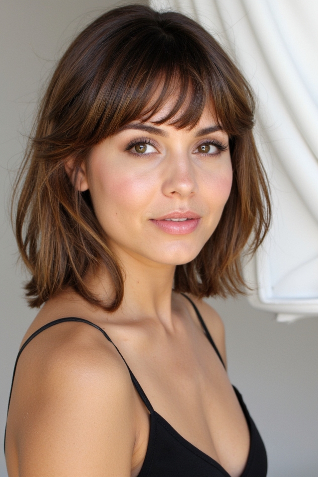 50+ Bixie Haircut Examples Trending Right Now 12 feminine long fringe bixie