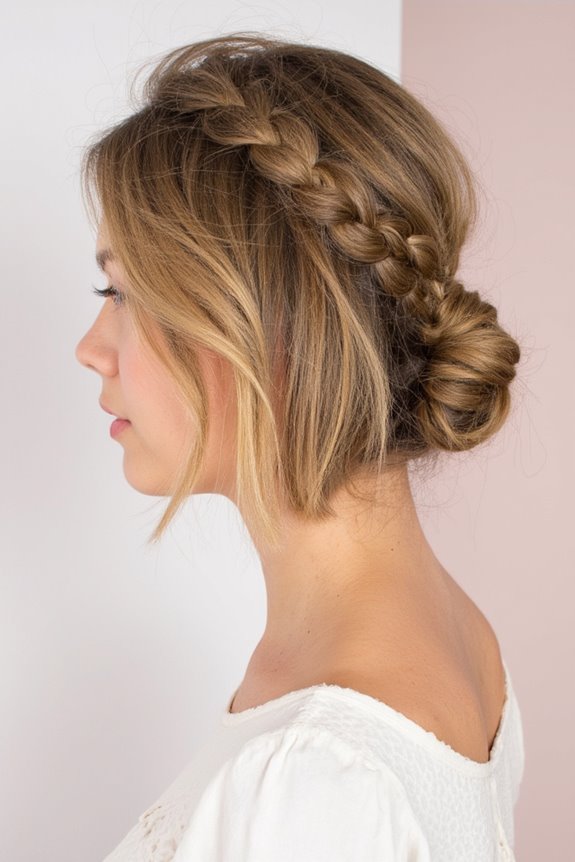 34+ Cutest Braids for Short Hair in 2025 22 fishtail braid accent style