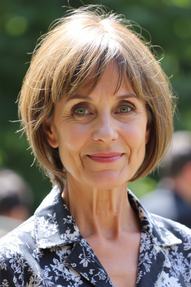 21+ Short Choppy Haircuts Women in Their 70s Can Pull-Off 2025 57 flattering modern crop hairstyle