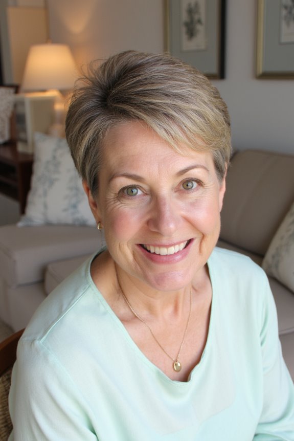 33+ Volumizing Pixie Cuts for Women Over 50 With Fine & Thin Hair in 2025 53 flattering rounded pixie cut