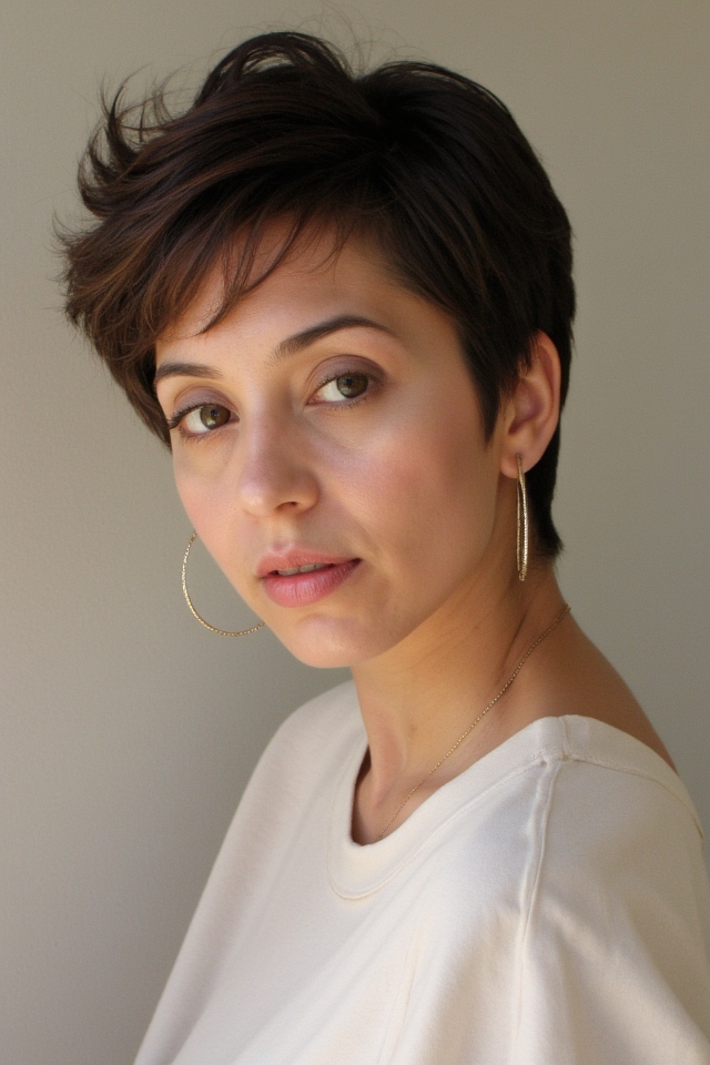 50+ Modern Shaggy Pixie Cut Ideas for 2025 126 fluffy layered pixie hairstyle