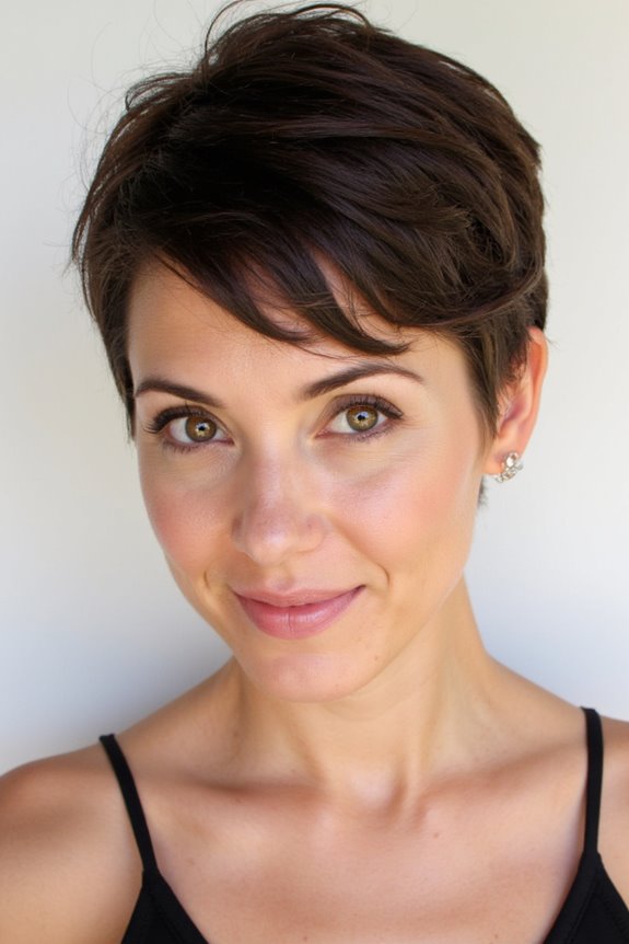 The 50+ Best Pixie Cuts for Thick Hair to Be More Manageable in 2025 69 fringe enhances pixie cut