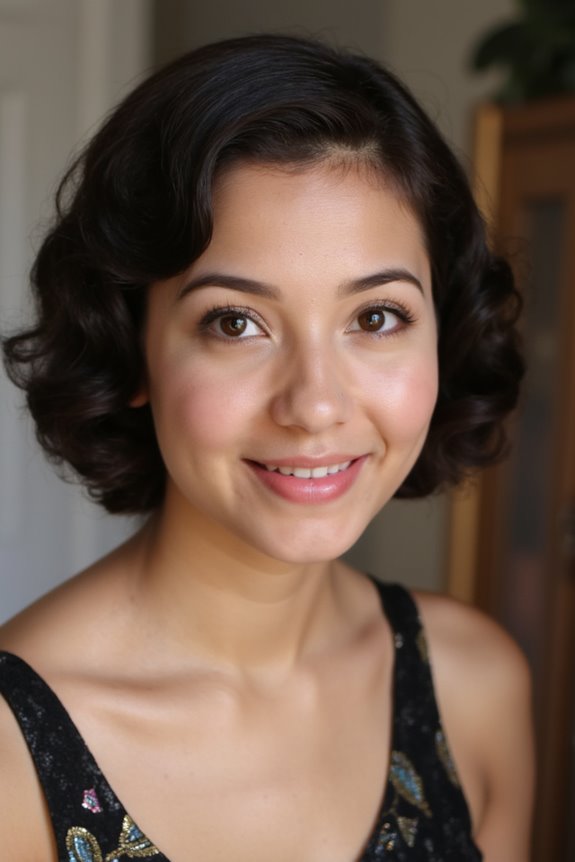 1 Prom Hairstyle for Short Hair Is Here (+35 More) in 2025 64 glamorous retro curls elegance