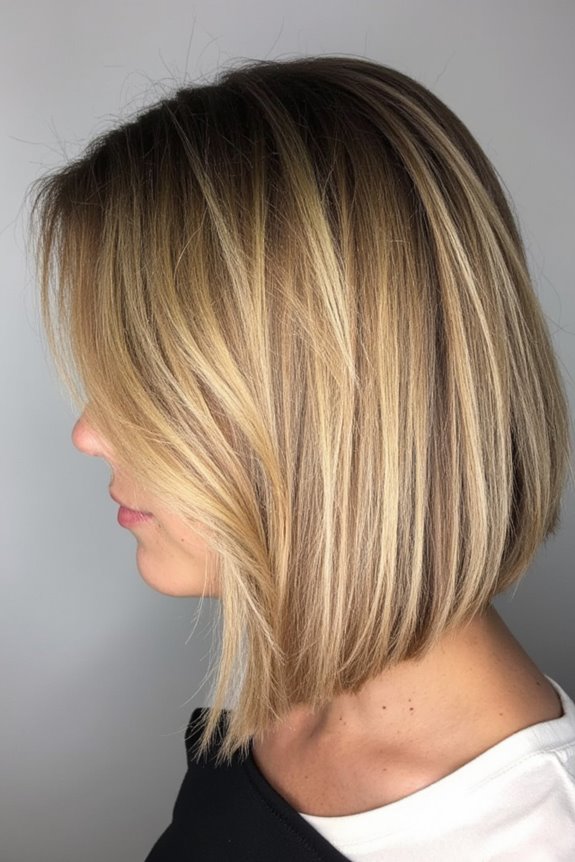 16+ Best Short Hair With Highlights in 2025 26 golden blonde lowlights bob