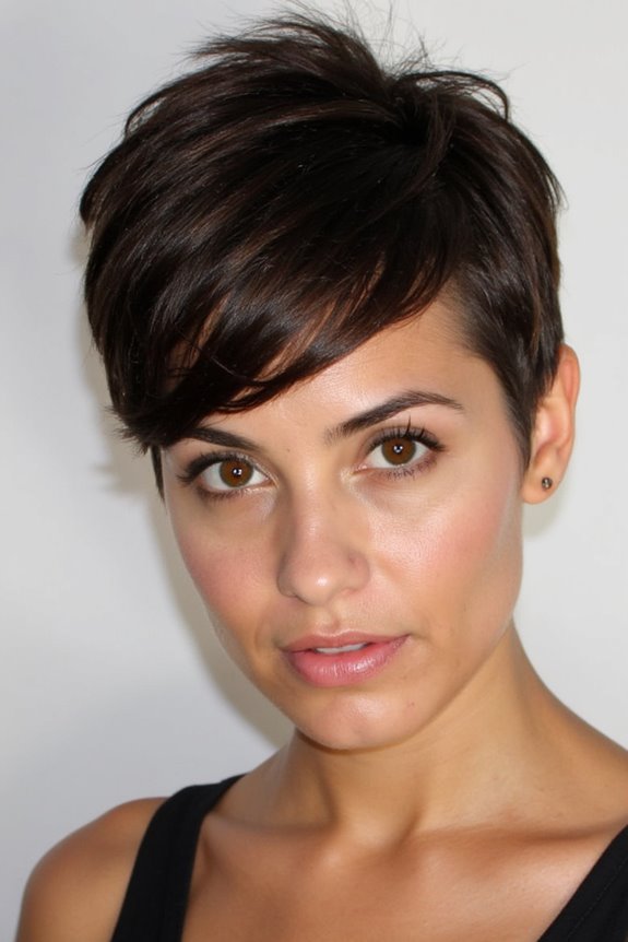 34+ Edgy Pixie Cuts for Women of All Ages and Hair Textures in 2025 83 highlighted bangs for pixie