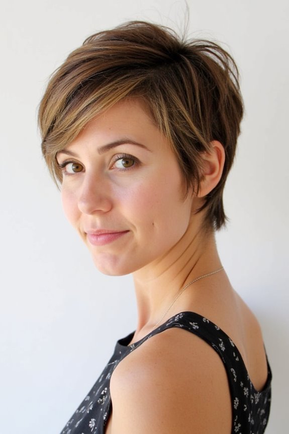 15+ Pixie Bob Haircuts for Thin Hair That Add Volume & Style in 2025 34 highlighted layers for pixie