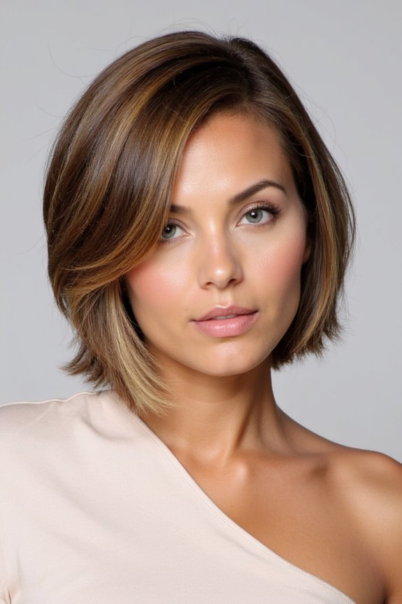 21+ Flattering Short Haircut Ideas for Full Faces to Look Thinner in 2025 59 highlights enhance short hair