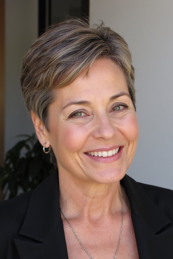 25+ Ladies Over 60 With a Round Face Show How to Rock Short Haircuts in 2025 37 highlights for short hairstyles