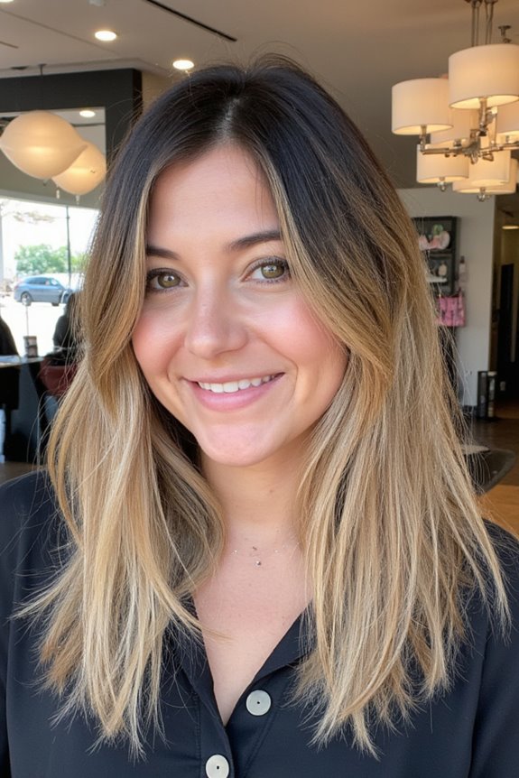 29+ Super-Cute Jaw-Length Haircut Ideas Taking Over Salons in 2025 57 jaw length soft ombre hairstyle