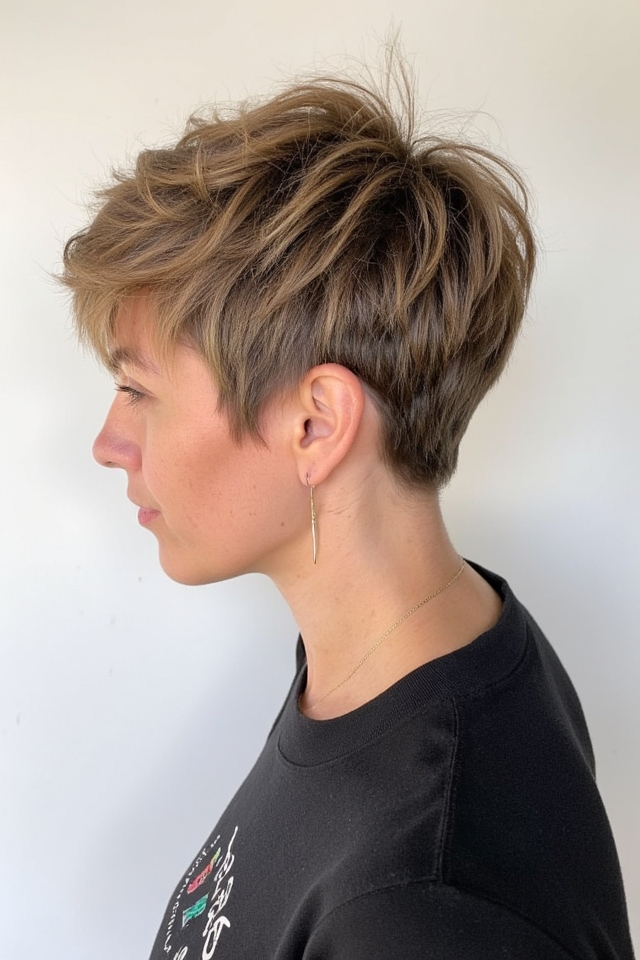 50+ Bixie Haircut Examples Trending Right Now 56 layered bixie natural finish