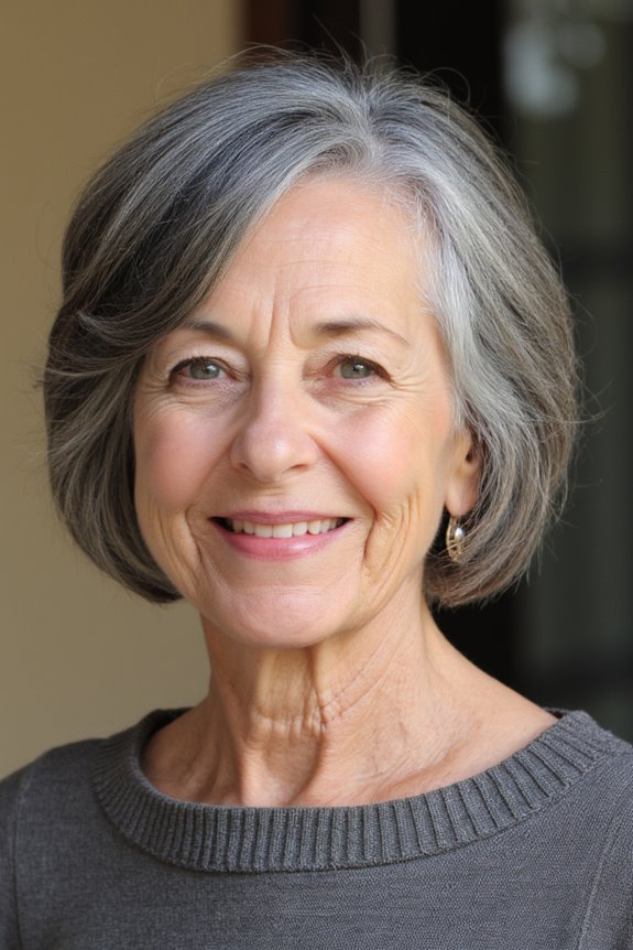 30+ Trendy Short Haircuts for Older Women With Fine Hair to Boost Volume in 2025 76 layered crop with bangs