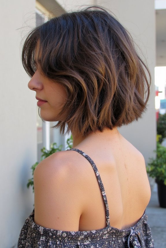 40+ Messy Short Hairstyles That Are Effortlessly Chic in 2025 128 layered crop with tousled part