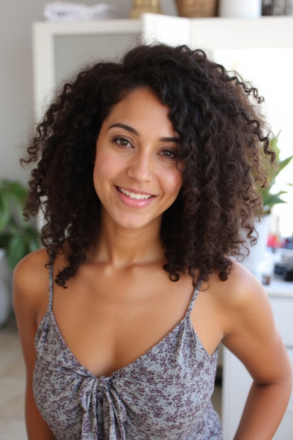 29 Ways You Can Get an Ear-Length Haircut and Still Look Cute in 2025 9 layered curly ear length cut