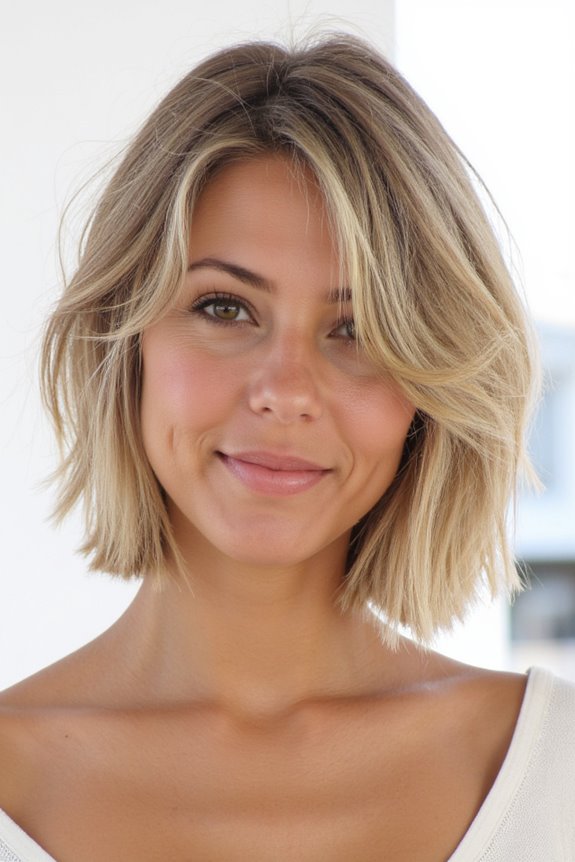 29 Ways You Can Get an Ear-Length Haircut and Still Look Cute in 2025 22 layered ear length haircut elegance