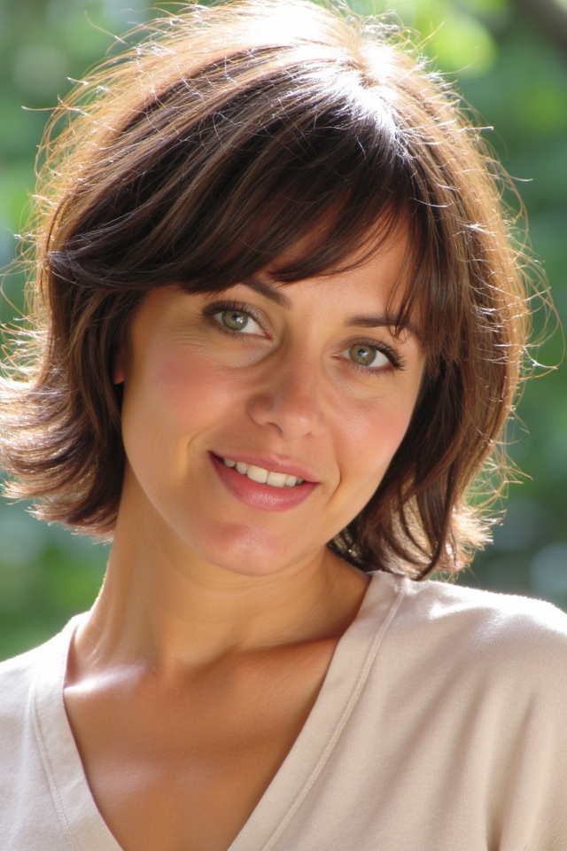 50+ Fantastic Short to Medium Layered Haircuts for That In-Between Length 2025 100 layered hairstyle with bangs