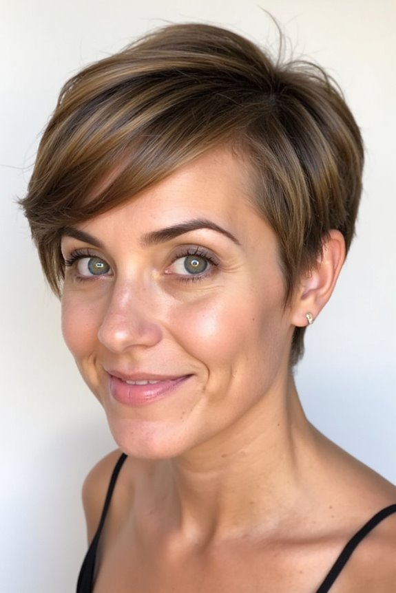 25+ Short, Light Brown Hair Ideas to Inspire Your Next Cut & Color for 2025 78 layered light brown pixie