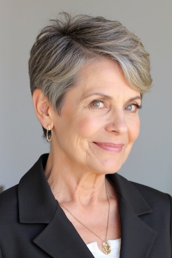 26+ Modern Pixie Shag Haircuts for Stylish Older Women in 2025 29 layered pixie shag waves
