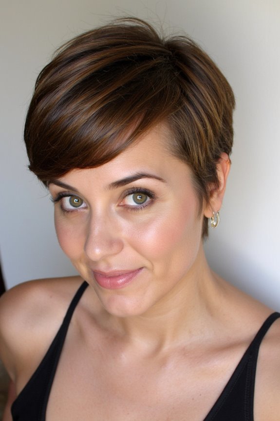 The 50+ Best Pixie Cuts for Thick Hair to Be More Manageable in 2025 132 layered pixie with bangs