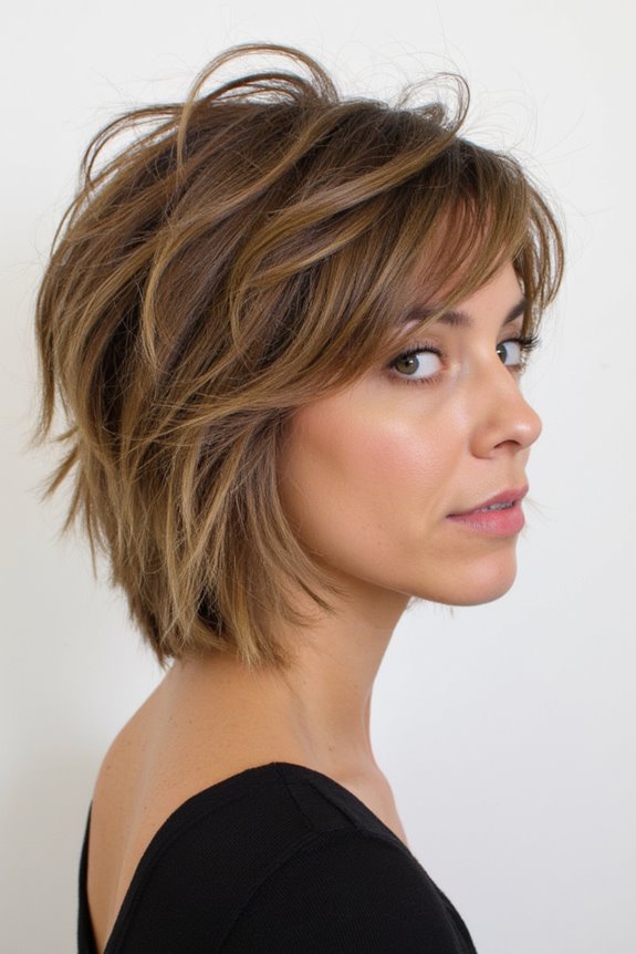 These 34+ Short Shaggy Bob Haircuts Are The On-Trend Look Right Now in 2025 102 layered shaggy bob hairstyle