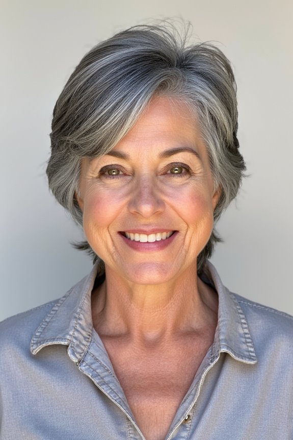 29+ Short Shaggy Haircuts Women In Their 60s Can Totally Pull Off in 2025 71 layered shaggy hairstyle volume