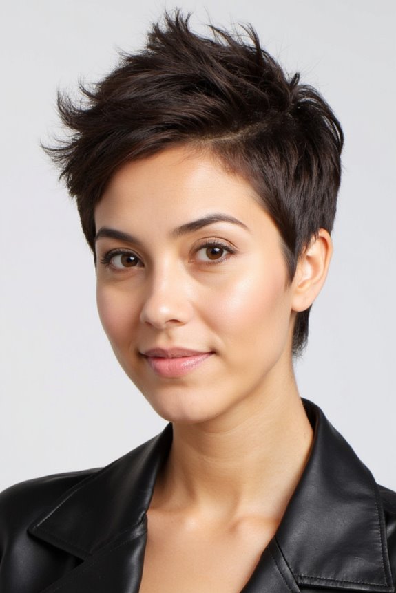 50+ Modern Short Choppy Haircuts Women Are Getting in 2025 80 layered spiky pixie hairstyle