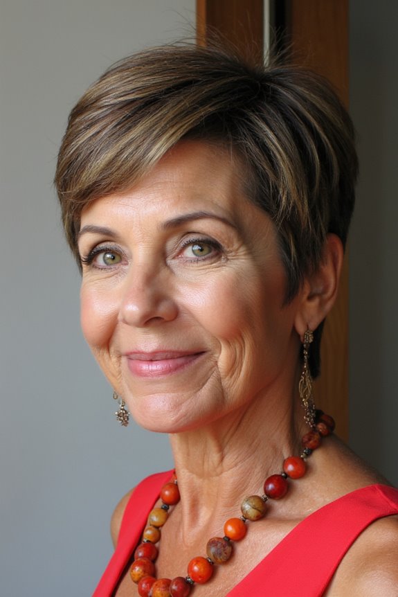 43+ Trendiest Pixie Haircuts for Women Over 50 in 2025 79 layered textured pixie haircut