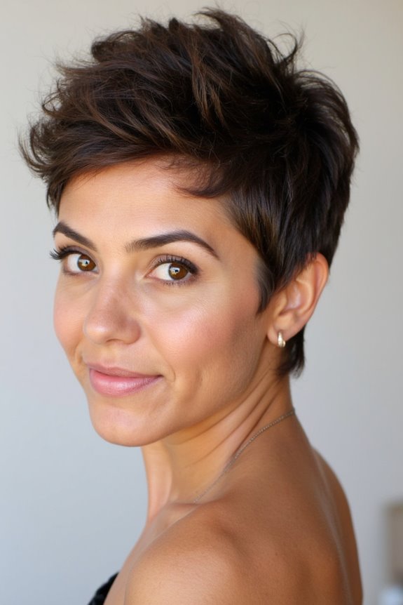 50+ Types of Choppy Pixie Cuts Women Are Asking for This Year 2025 28 lively layered pixie hairstyle