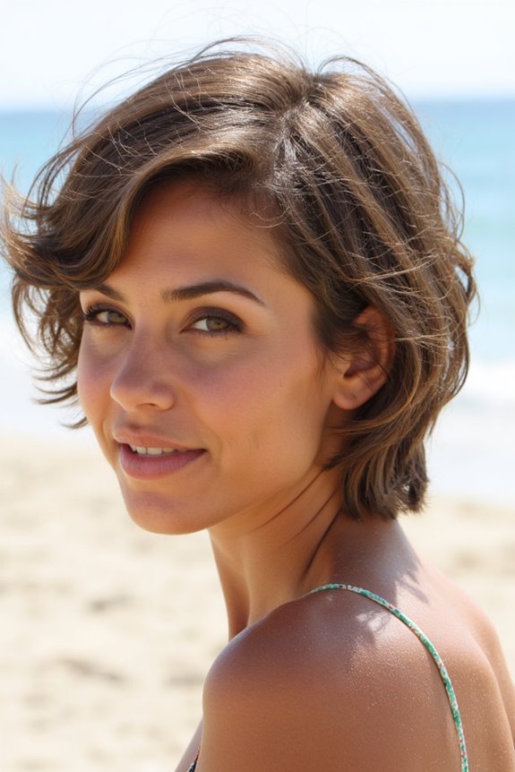 Gorgeous Beach Waves for Short Hair: 22+ Examples to Copy in 2025 64 loose natural short waves