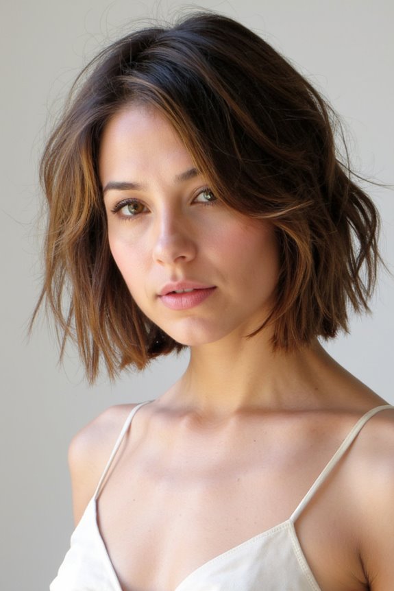 30+ Short Wavy Bob Haircuts Trending Right Now in 2025 46 messy beachy wavy elegance
