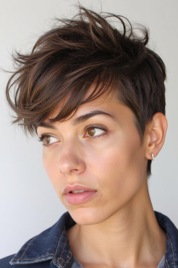 25+ Trendiest Pixie Mullet Ideas Taking in 2025 37 messy multi toned pixie mullet