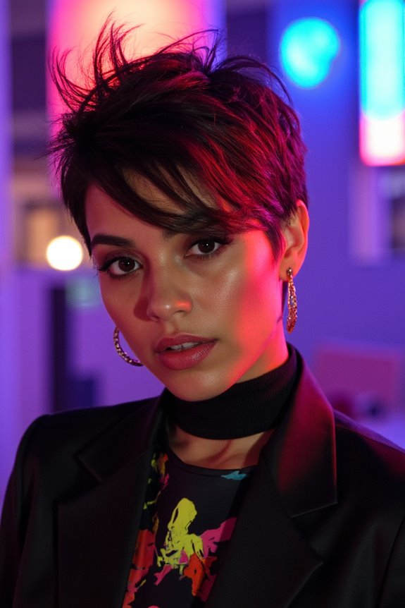 35+ Edgy Short Haircuts for Women Wanting a Bold, New Style in 2025 38 messy pixie with bangs