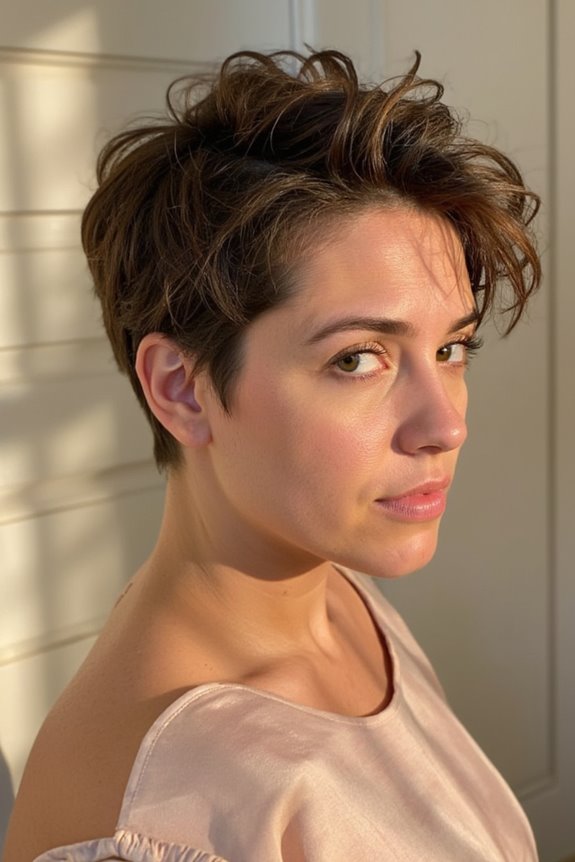 40+ Messy Short Hairstyles That Are Effortlessly Chic in 2025 91 messy tapered pixie hairstyle