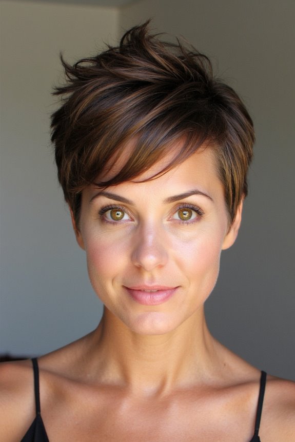 39+ Best Pixie Cuts for Fine Hair to Look Fuller in 2025 49 messy textured pixie style