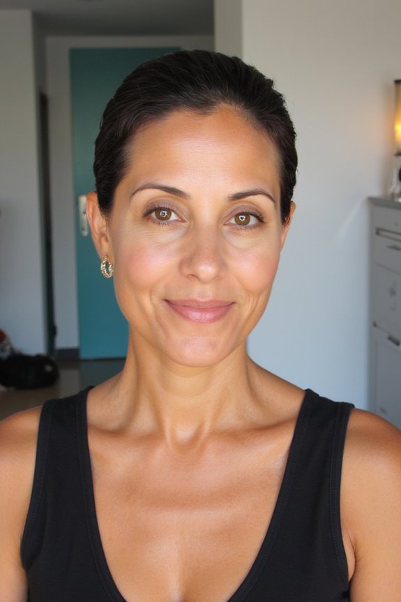 46+ Sexiest Short Hairstyles for Women Over 40 in 2025 92 modern center part hairstyles